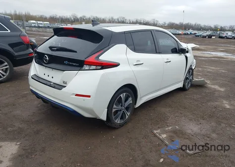 2021 Nissan Leaf Sv Plus 62 Kwh из США, поврежденный, VIN 1N4BZ1CV4MC552137